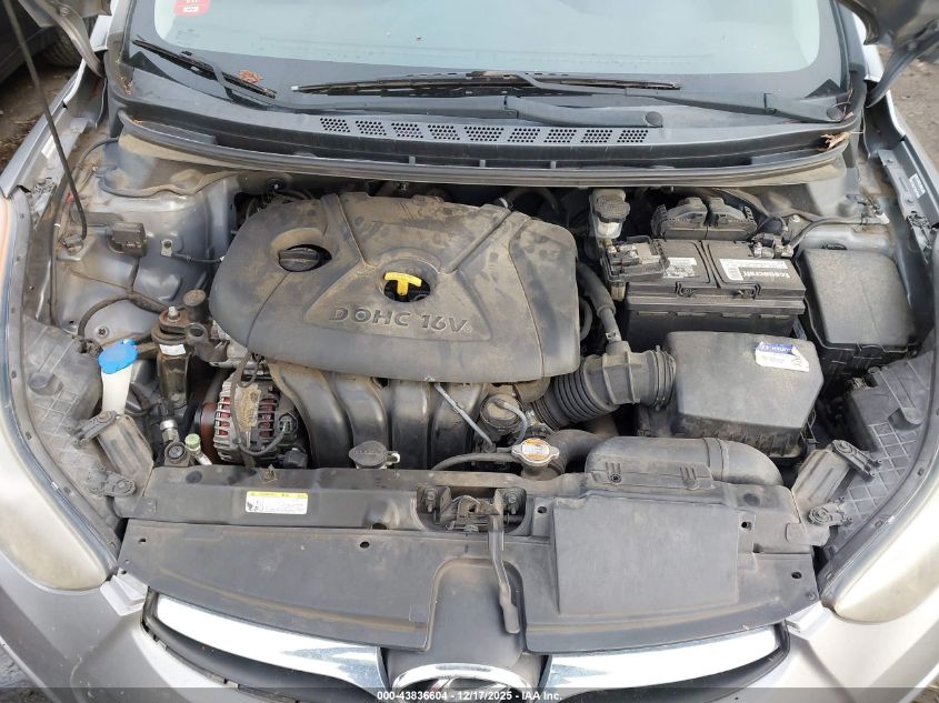 2011 Hyundai Elantra Gls (Ulsan Plant) VIN: KMHDH4AE1BU093078 Lot: 43836604