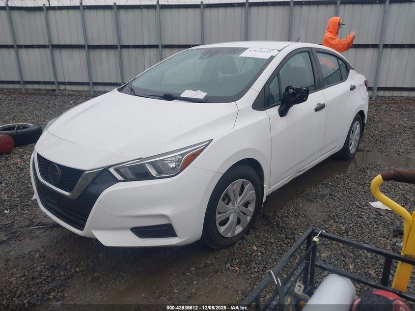 3N1CN8DV5LL813007 2020 NISSAN VERSA photo no. 2