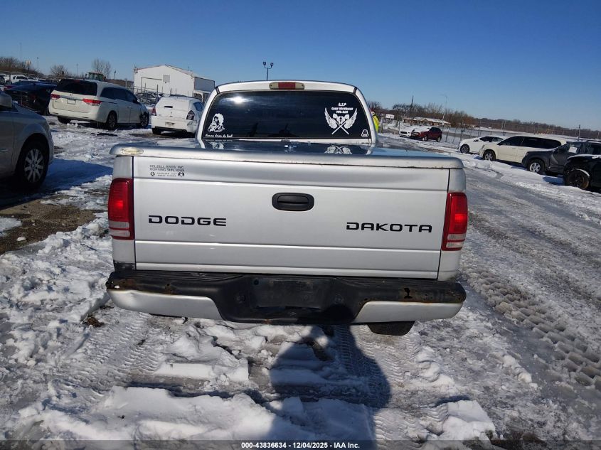 2003 Dodge Dakota Sport/Sxt VIN: 1D7HG38N73S175215 Lot: 43836634
