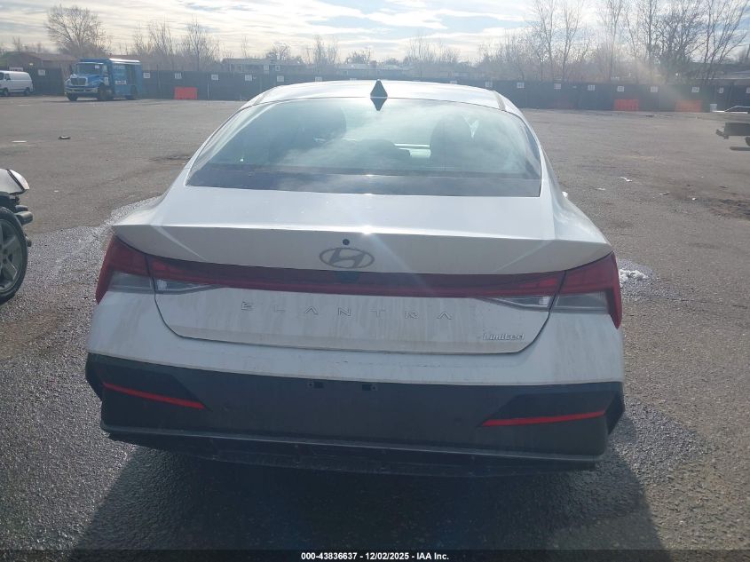 2024 Hyundai Elantra Limited VIN: KMHLP4DG1RU741346 Lot: 43836637