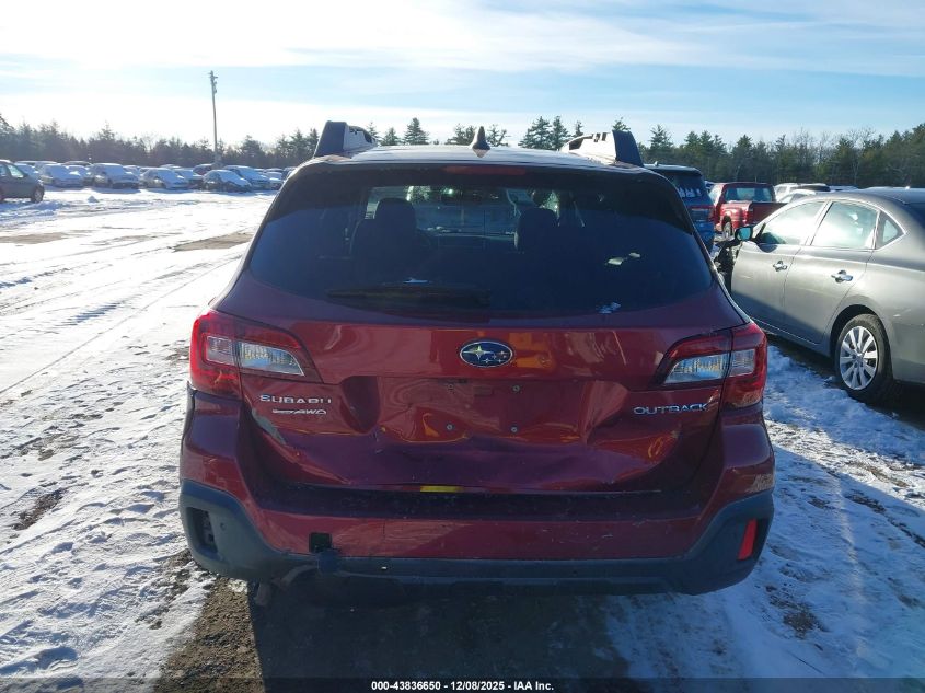 2018 Subaru Outback 2.5I Limited VIN: 4S4BSANC8J3244955 Lot: 43836650
