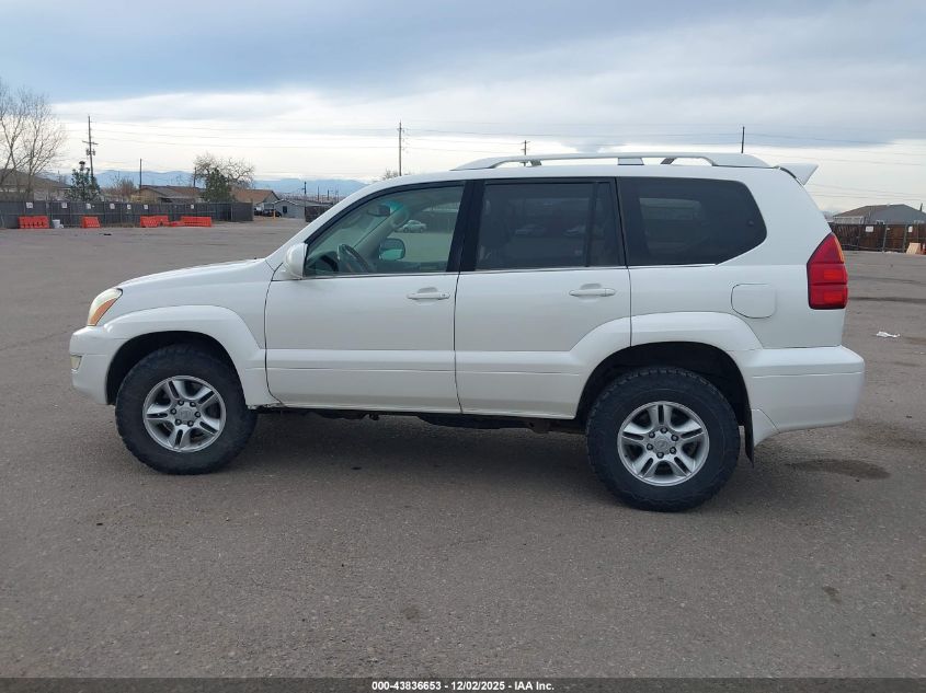2007 Lexus Gx 470 VIN: JTJBT20X370147106 Lot: 43836653
