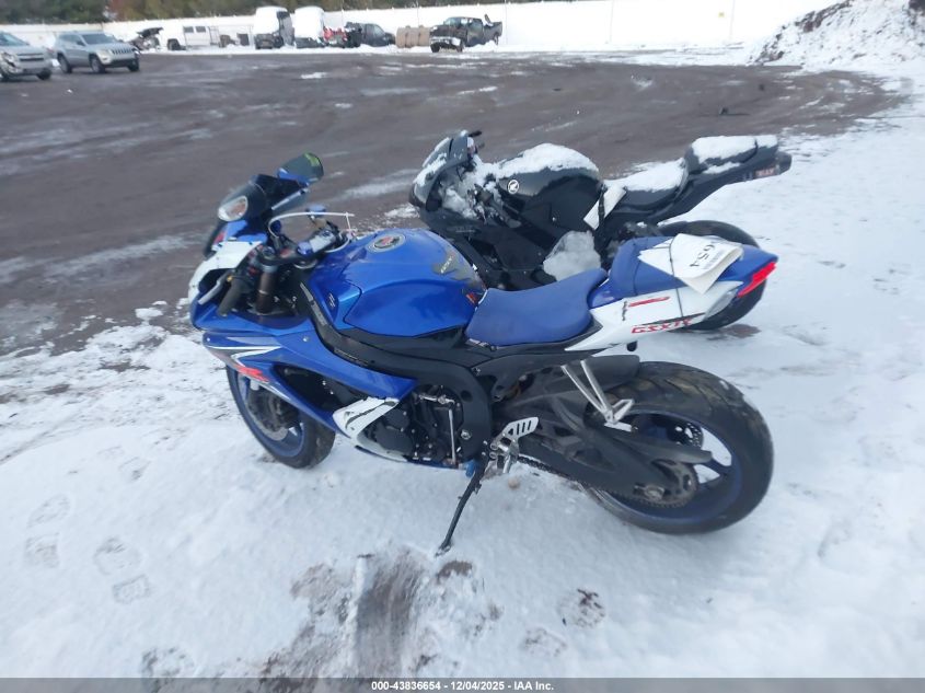 2008 Suzuki Gsx-R600 VIN: JS1GN7EA682108630 Lot: 43836654