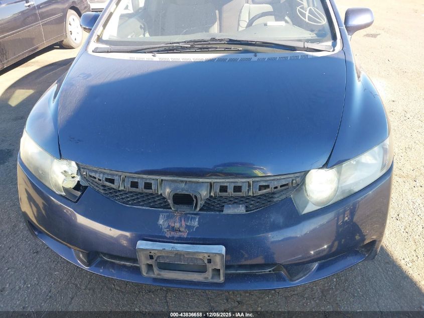 2009 Honda Civic Lx VIN: 19XFA165X9E014864 Lot: 43836658