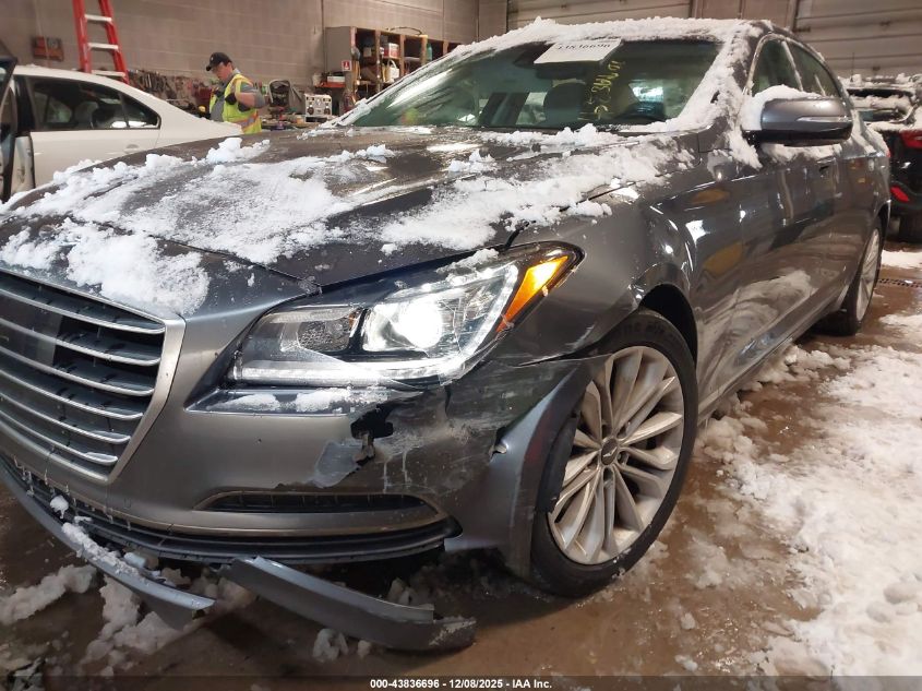 2015 Hyundai Genesis 3.8 VIN: KMHGN4JE9FU088173 Lot: 43836696