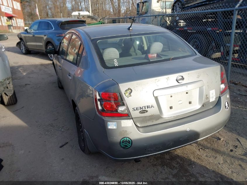 2008 Nissan Sentra 2.0 VIN: 3N1AB61E08L722291 Lot: 43836698