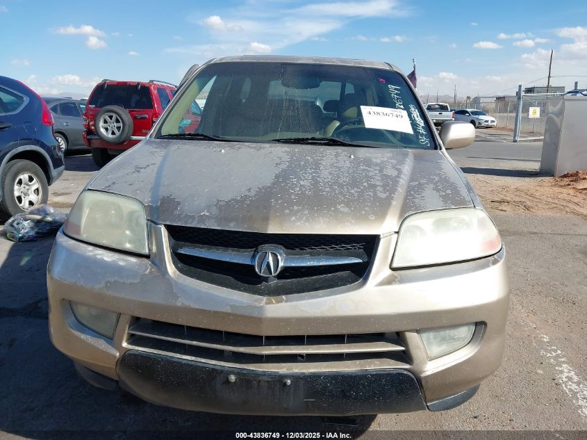 2001 Acura Mdx VIN: 2HNYD18201H505272 Lot: 43836749