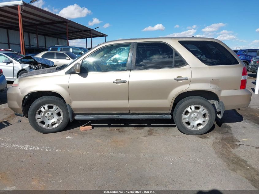 2001 Acura Mdx VIN: 2HNYD18201H505272 Lot: 43836749