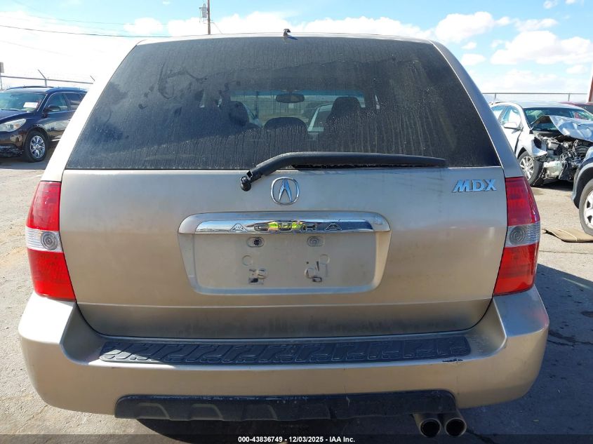 2001 Acura Mdx VIN: 2HNYD18201H505272 Lot: 43836749