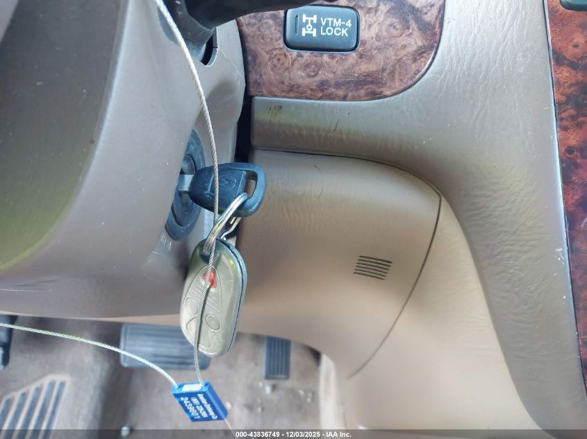 2001 Acura Mdx VIN: 2HNYD18201H505272 Lot: 43836749