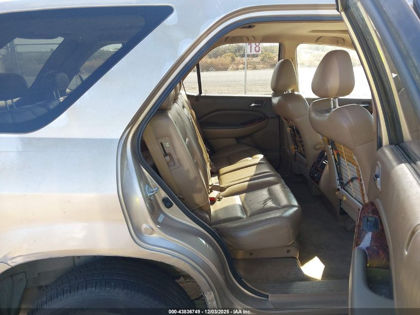 2001 Acura Mdx VIN: 2HNYD18201H505272 Lot: 43836749