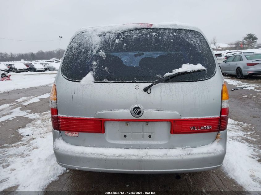 2002 Mercury Villager VIN: 4M2ZV11T22DJ05622 Lot: 43836761