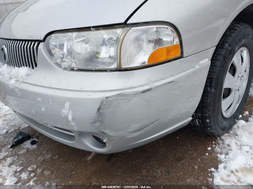 2002 Mercury Villager VIN: 4M2ZV11T22DJ05622 Lot: 43836761