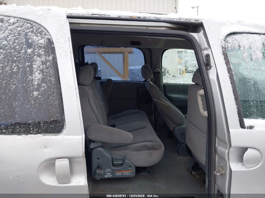 2002 Mercury Villager VIN: 4M2ZV11T22DJ05622 Lot: 43836761