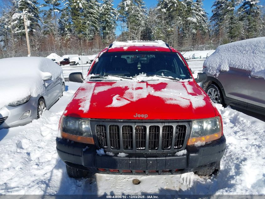 2000 Jeep Grand Cherokee Laredo VIN: 1J4GW48S0YC232354 Lot: 43836792