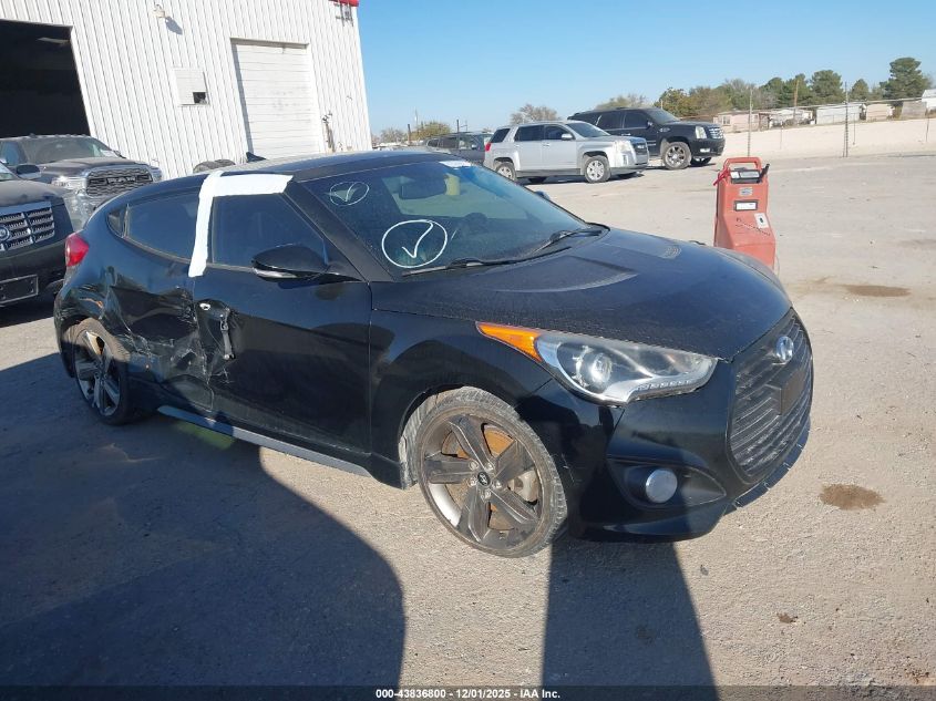 HYUNDAI VELOSTER TURBO W/BLACK