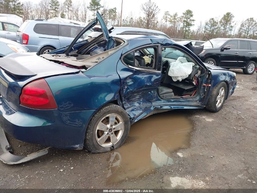 2005 Pontiac Grand Prix Gt VIN: 2G2WS522351171213 Lot: 43836802