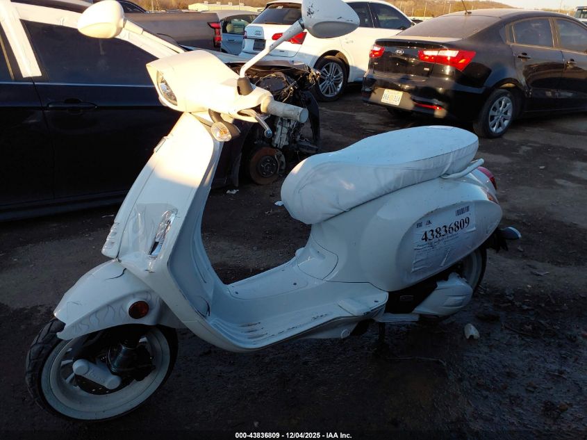 2023 Vespa Primavera/Sprint 150 VIN: ZAPM818G9P5803256 Lot: 43836809