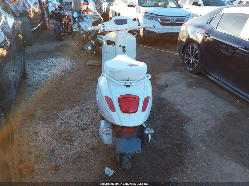 2023 Vespa Primavera/Sprint 150 VIN: ZAPM818G9P5803256 Lot: 43836809