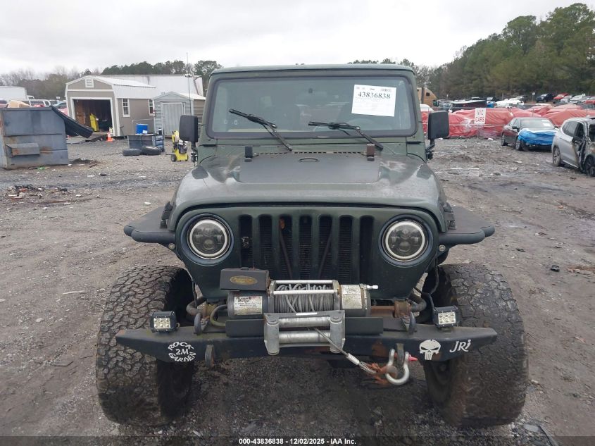 1997 Jeep Wrangler Sahara VIN: 1J4FY49S2VP526380 Lot: 43836838