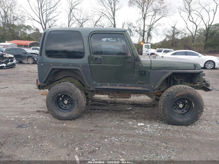 1997 Jeep Wrangler Sahara VIN: 1J4FY49S2VP526380 Lot: 43836838