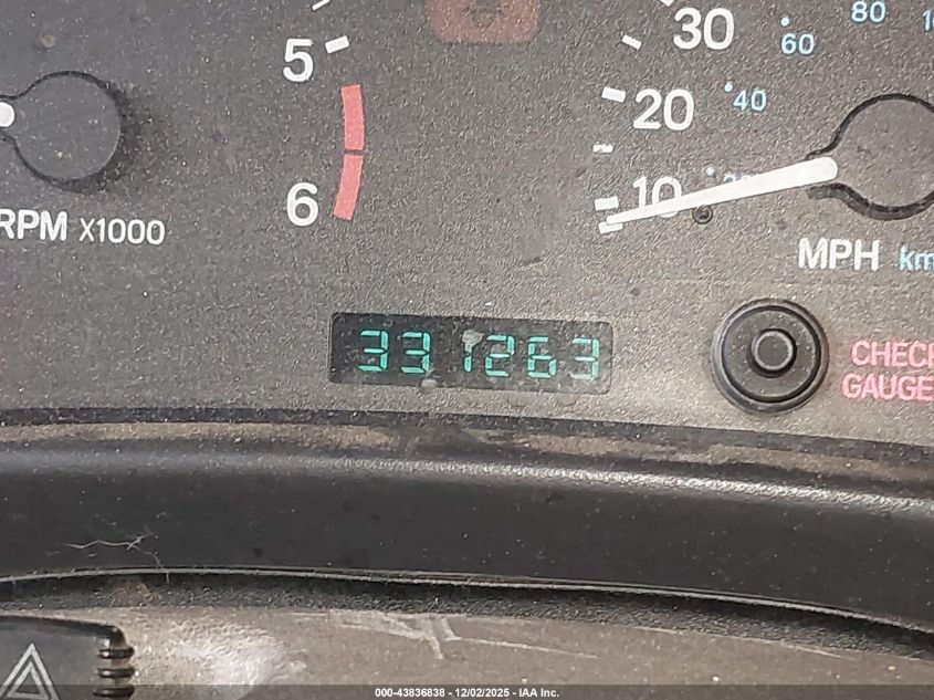 1997 Jeep Wrangler Sahara VIN: 1J4FY49S2VP526380 Lot: 43836838