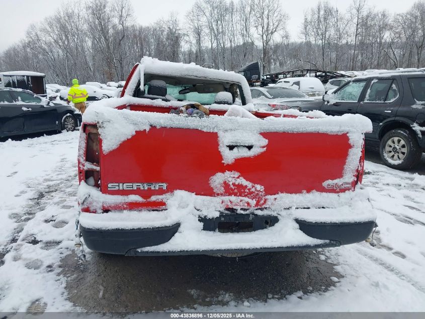 2005 GMC Sierra 1500 Work Truck VIN: 1GTEK14X95Z345723 Lot: 43836896