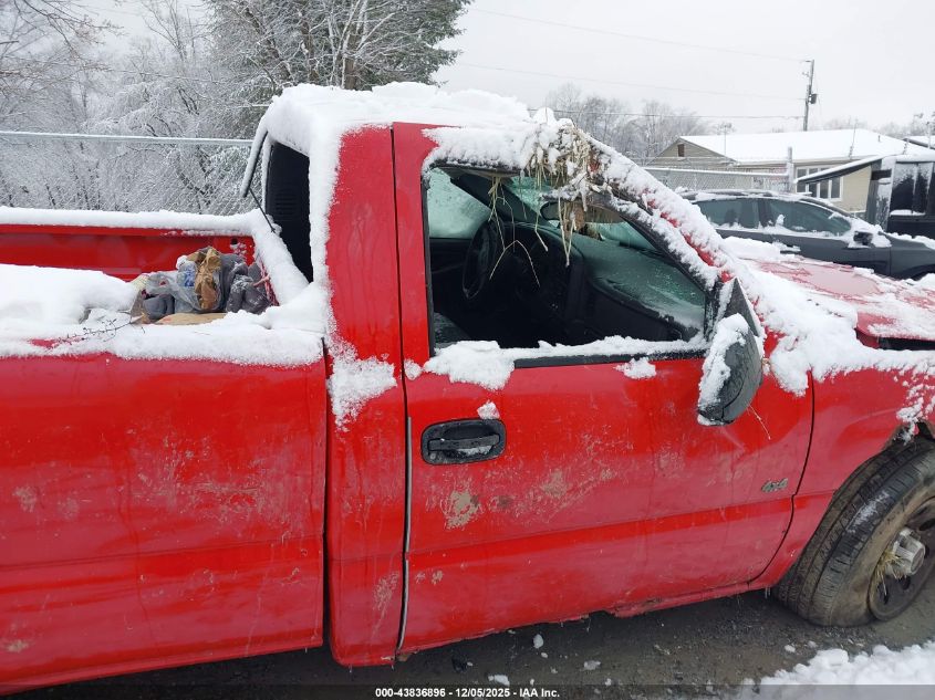 2005 GMC Sierra 1500 Work Truck VIN: 1GTEK14X95Z345723 Lot: 43836896