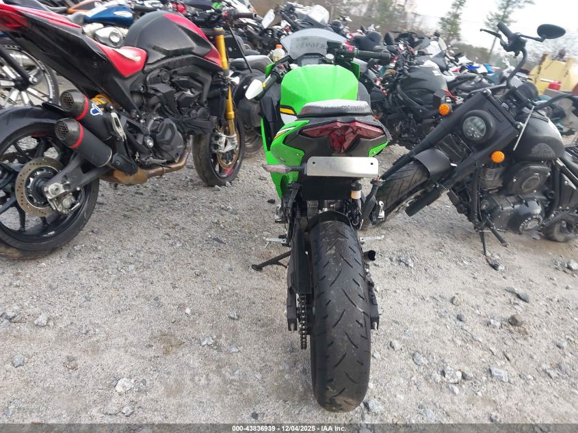 2025 Kawasaki Ex500 H VIN: ML5EXGH12SDA56151 Lot: 43836939