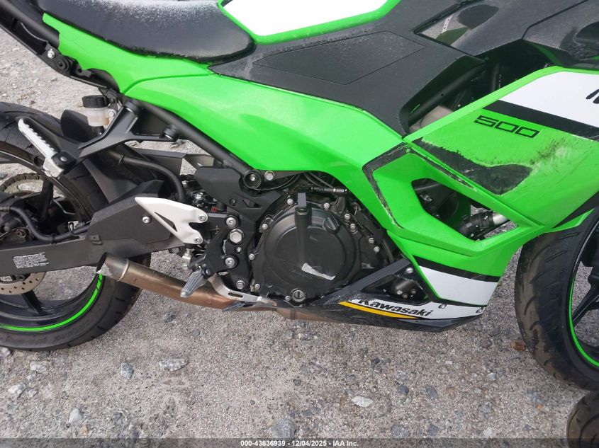 2025 Kawasaki Ex500 H VIN: ML5EXGH12SDA56151 Lot: 43836939