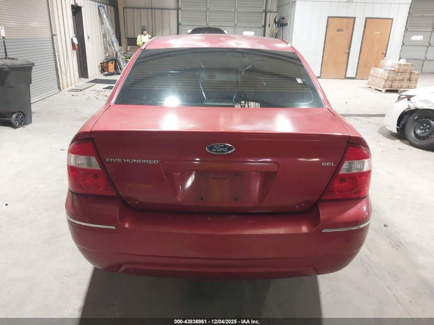 2006 Ford Five Hundred Sel VIN: 1FAFP241X6G160641 Lot: 43836961