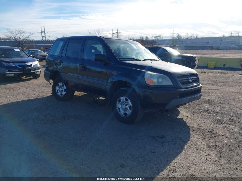 2HKYF18194H579048 2004 Honda Pilot Lx auction photo 1