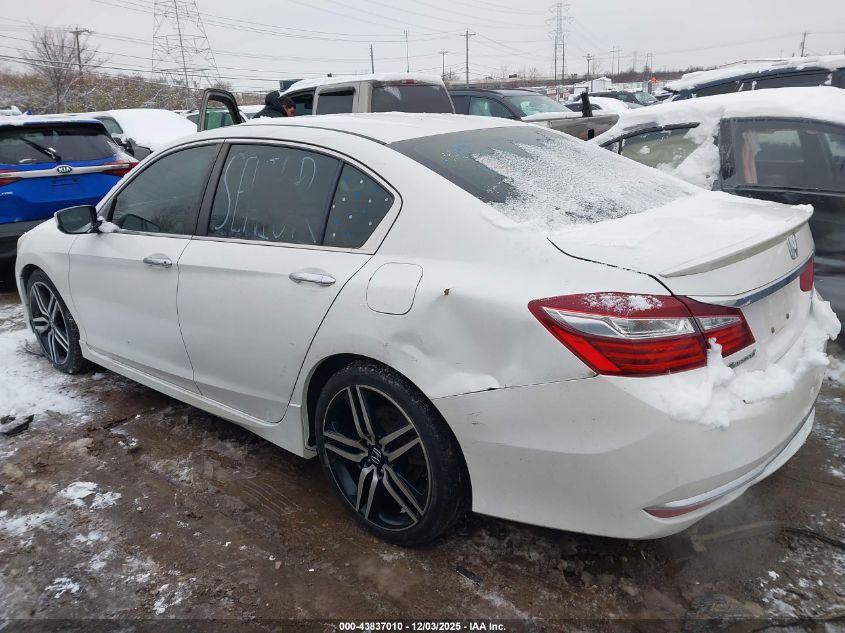 2016 Honda Accord Sport VIN: 1HGCR2F56GA072229 Lot: 43837010