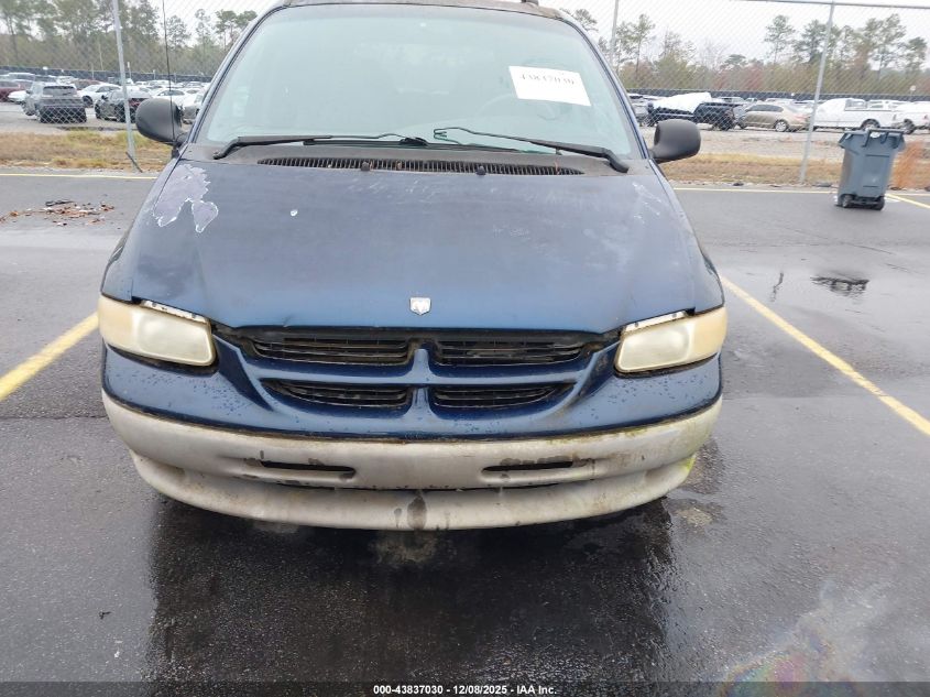 2000 Dodge Grand Caravan Se VIN: 1B4GP44G9YB734075 Lot: 43837030
