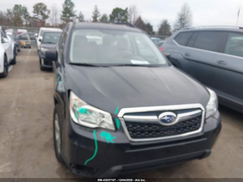 2015 Subaru Forester 2.5I VIN: JF2SJABC3FH578141 Lot: 43837107