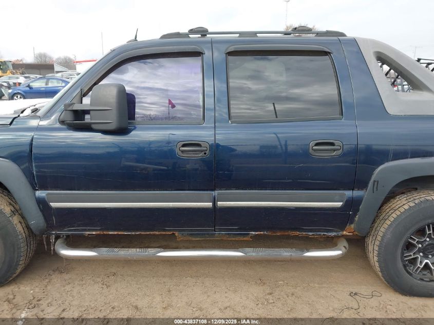 2004 Chevrolet Avalanche 1500 VIN: 3GNEK12T84G343452 Lot: 43837108