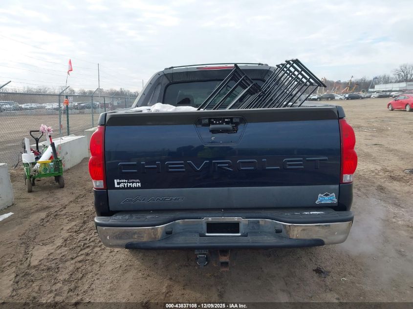 2004 Chevrolet Avalanche 1500 VIN: 3GNEK12T84G343452 Lot: 43837108