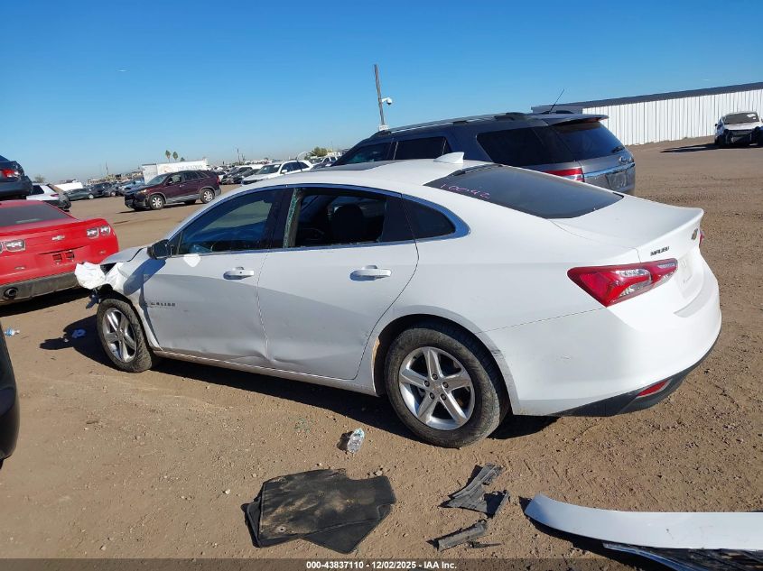 2022 Chevrolet Malibu Fwd Lt VIN: 1G1ZD5ST0NF143480 Lot: 43837110