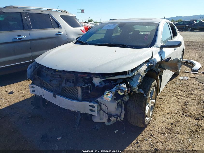 2022 Chevrolet Malibu Fwd Lt VIN: 1G1ZD5ST0NF143480 Lot: 43837110