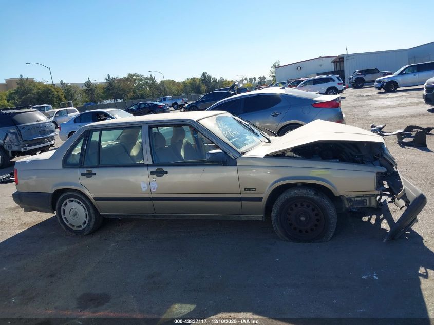 1994 Volvo 940 VIN: YV1JS8313R1173692 Lot: 43837117