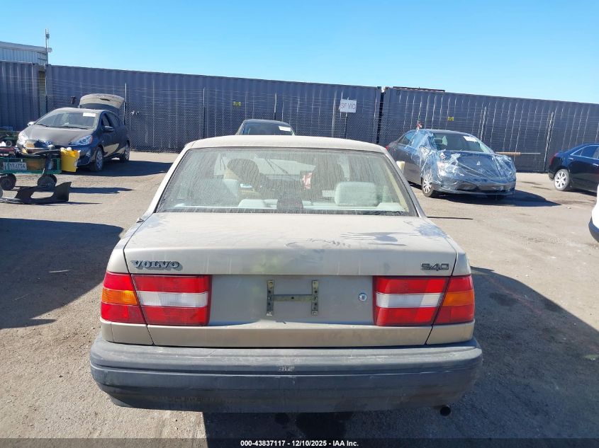 1994 Volvo 940 VIN: YV1JS8313R1173692 Lot: 43837117