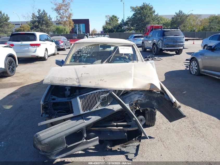 1994 Volvo 940 VIN: YV1JS8313R1173692 Lot: 43837117