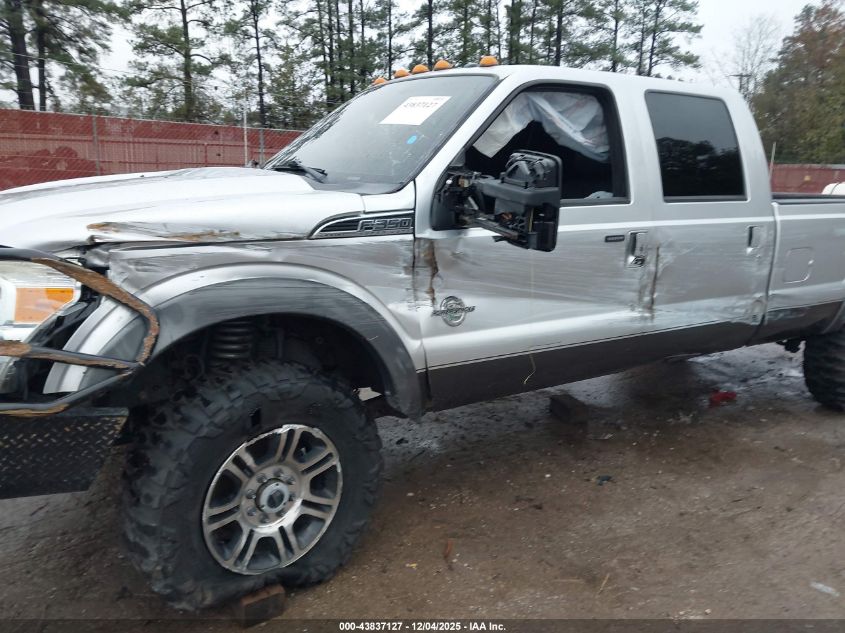 2015 Ford F-350 Lariat VIN: 1FT8W3BTXFED40987 Lot: 43837127