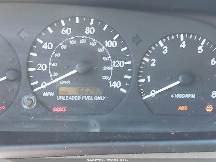 1999 Toyota Camry Le VIN: 4T1BG22K2XU890501 Lot: 43837129