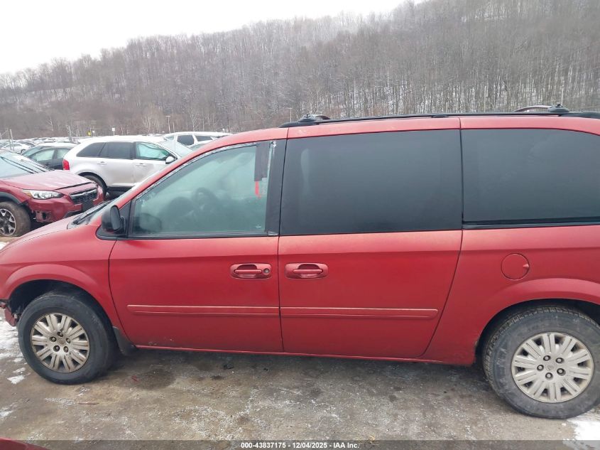 2005 Chrysler Town & Country Lx VIN: 2C4GP44R95R518423 Lot: 43837175