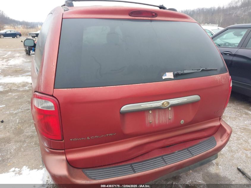 2005 Chrysler Town & Country Lx VIN: 2C4GP44R95R518423 Lot: 43837175