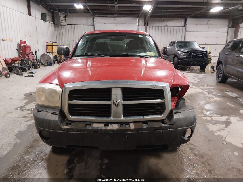 2005 Dodge Dakota Slt VIN: 1D7HW48N55S178027 Lot: 43837186