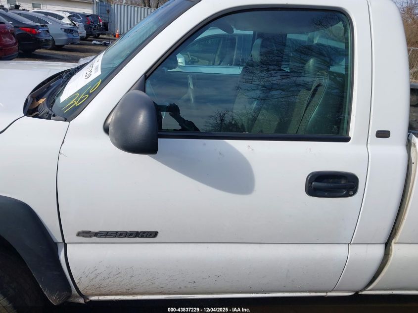 2002 Chevrolet Silverado 2500Hd VIN: 1GCHC24U42E296228 Lot: 43837229