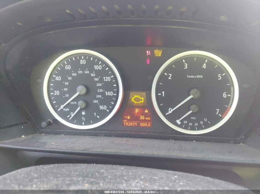 2005 BMW 525I VIN: WBANA53585B859143 Lot: 43837238