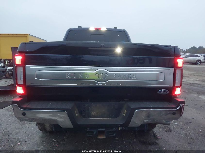 2022 Ford F-250 King Ranch VIN: 1FT8W2BT6NED51977 Lot: 43837263